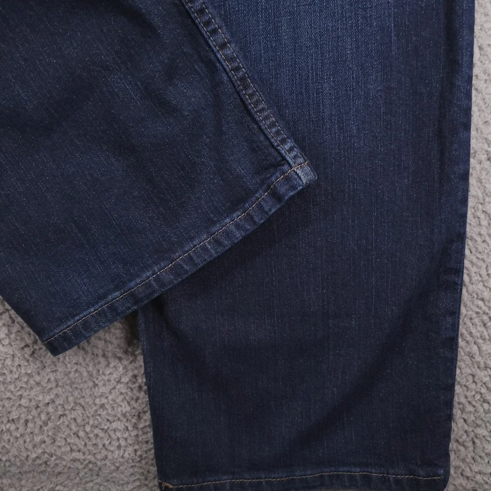 LEVIS 514 Jeans Mens Size 40x30 Straight Fit Dark Wash Low Stretch Denim